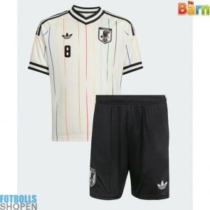 Billiga Japan Takumi Minamino #8 Bortatröja Barn VM 2026 Kortärmad (+ Korta byxor)